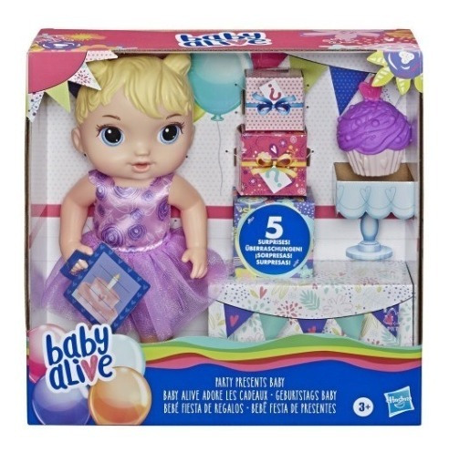 Bebe Fiesta De Regalos. Baby Alive. Hasbro. E8719