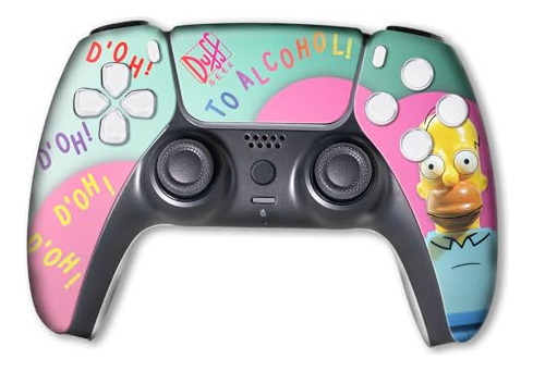 Paquete De Mando Inalámbrico Simpson Ps-5 Para Playstation 5