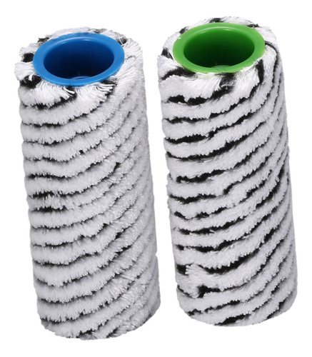 2x Hard Flower Roller Vacuum Cepil Roller Adjuntos Negro