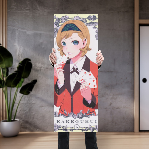 Cuadro Grande 30x80 Cm Kakegurui Itsuki Sumeragi Animeras