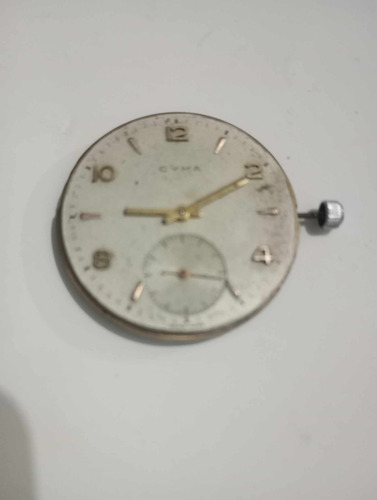 Maquina De Reloj Hombre Cyma 586k 32 Mm Diametro