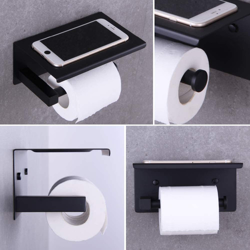 Sjp Zjcompatible Soporte Para Papel Higiénico Con Estante