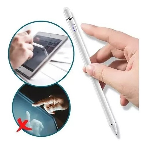 Caneta Pencil Para iPad Com Palm Rejection Ponta Fina 1.0mm