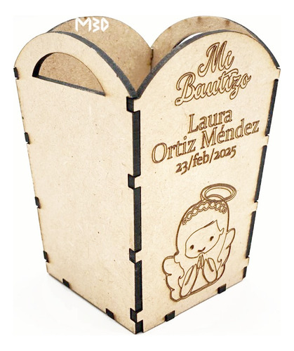 Caja De Dulces Para Bautizo, Dulcero, Recuerdo 10pzas