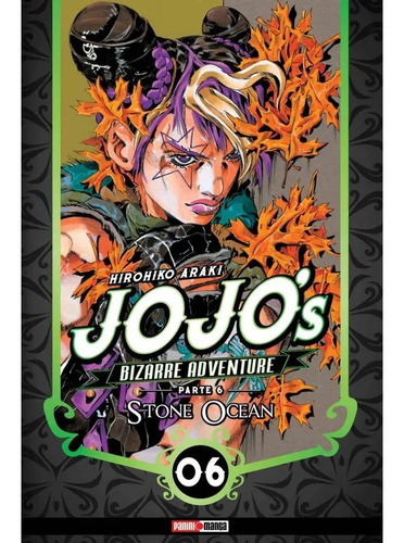 Jojo's Bizarre Adventure: Stone Ocean, De Hirohiko Araki. Serie Jojos, Vol. 6. Editorial Panini, Tapa Blanda, Edición 1 En Español, 2022