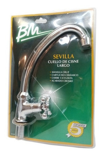 Griferia Cuello De Cisne Fregadero Bm Sevilla Fp