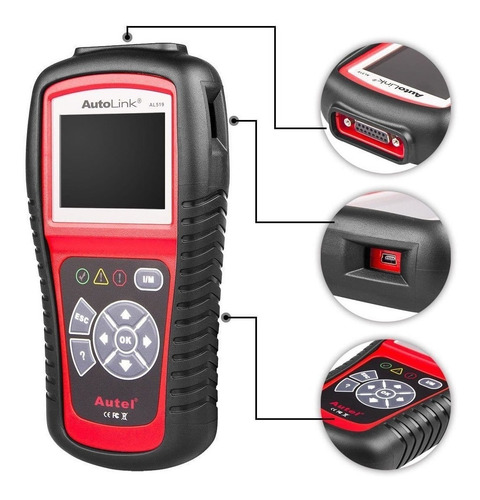 Autel Autolink Al519 Obd2 Scanner Enhanced Mode 6 Diagnoses