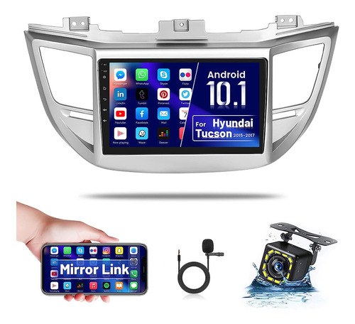 Estéreo De Coche Hyundai Tucson Radio Android 10 2015-2017