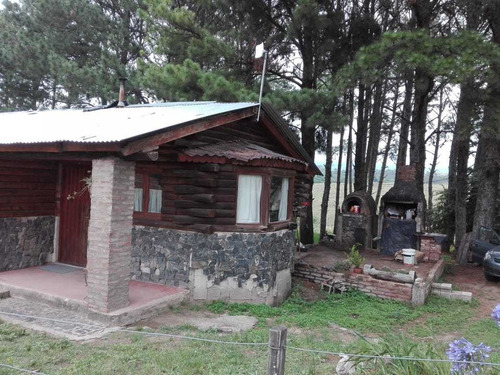 Pintoresca Cabañita De Troncos Gran Oportunidad