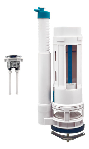 Mecanismo Monobloco De Saída Duplo 3/6l Universal Com Botão