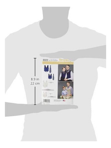Simplicity Creative Patterns Cummerbund Y Ascot Chaleco Y Pa
