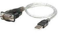 Manhattan Cable Convertidor  Usb A Serial Db9 Rs232 45 Cm