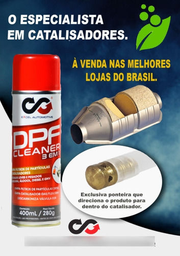 Dpf Cleaner 3em1 Limpa Filtro Partículas Diesel Flex - 400ml