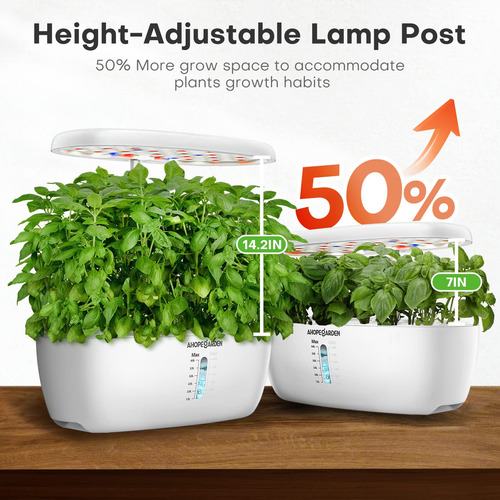 Sistema Cultivo Hidroponico Jardin 12 Vainas Kit Germinacion