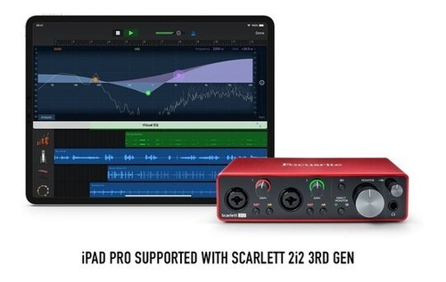 Focusrite Scarlett 2i2 2x2 Usb Interfaz De Audio 3ra Gen