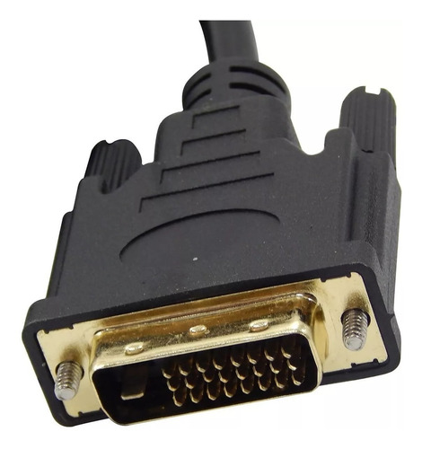 Dvi D Hdmi Adaptador Cabo De Nylon Reforçado Filtro 2 Metros