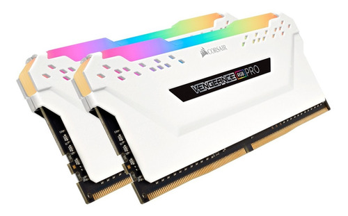 Imagen 4 de 5 de Memoria Ram 16gb 2x8 3600mhz Corsair Vengeance Rgb Pro White