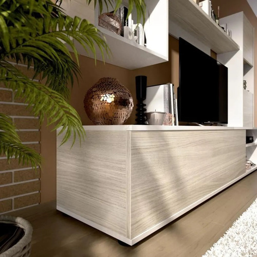 Imagen 4 de 6 de Mueble Tv Organizador Conjunto Luka
