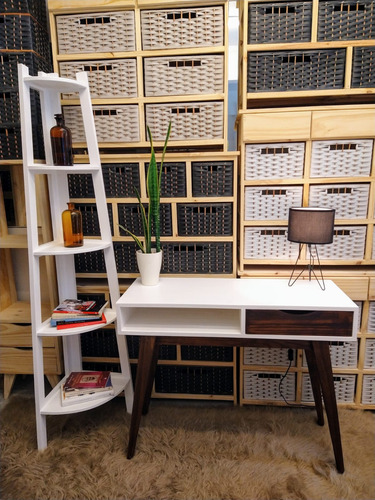 Esquinero Rinconero Nórdico Moderno Pintado Madera Decoració