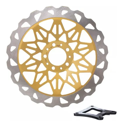 comprar Discão Disco Dourado 320 Mm Cg Titan Fan 160 Freio Combinado
