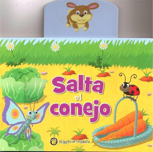 Salta El Conejo - Saltarines, de Cartone. Editorial El Gato de Hojalata en español