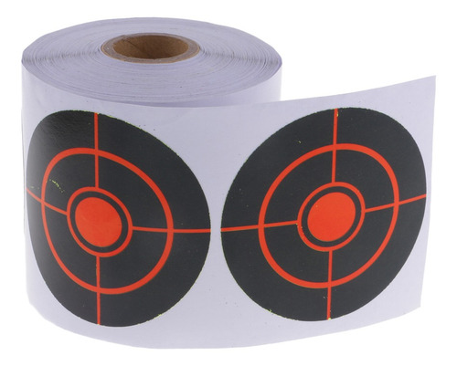 Blanco Reactivo Adhesivo De Papel De Objetivo De Tiro De 250
