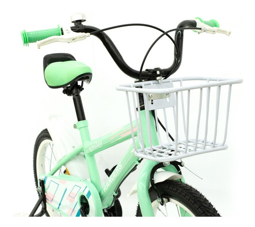 Imagen 6 de 10 de Bicicleta De Paseo R16 Niños Infantil Bke-161 Smiler Randers