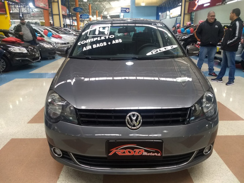 Polo Sedan 1.6 Flex Completo Airbag E Abs E Som Original