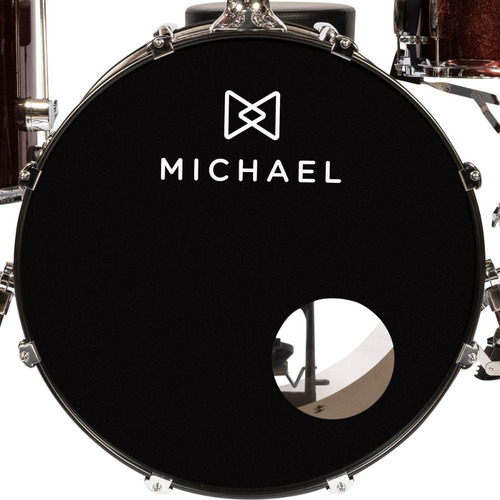 Bateria Acústica Michael 22 Legacy Dml422 C/ Hardware