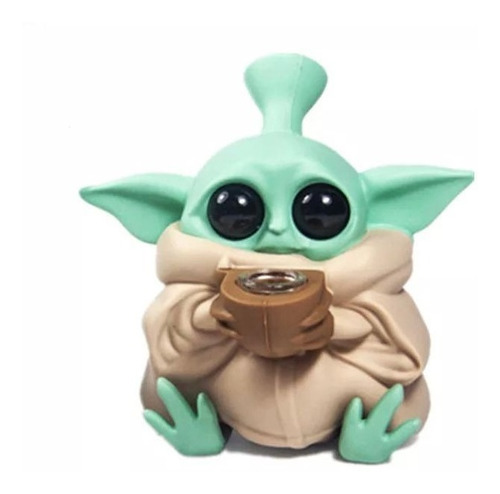 Pipa Baby Yoda Decoración Pype Grogu Star Wars Mandalorian