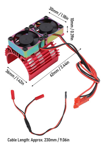 Ventiladores De Refrigeración Rc Para Automóvil, Radiador De