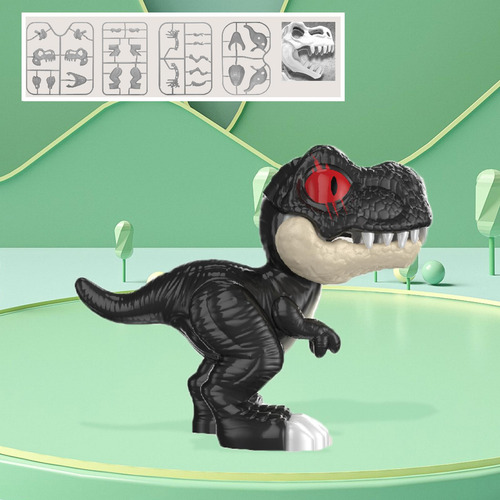 Juguetes De Dinosaurio Ensamblados Diy, Tiranosaurio