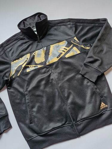 Campera Deportiva Hombre Acetato Original Adidas S (Usado)