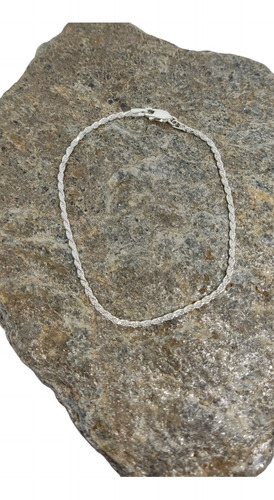 Pulsera Torbillon Plata Hombre.