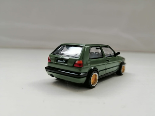 Pop Race Golf Gti Mk2 Escala 1:64 Verde Musgo (Usado)