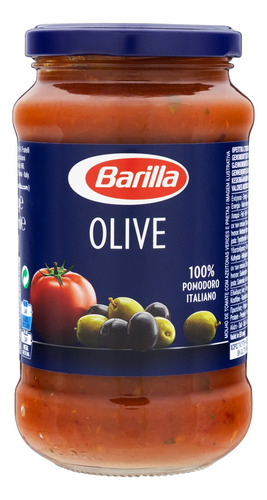 Molho de Tomate com Azeitona Barilla sem glúten 400 g