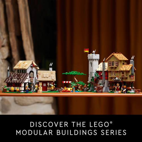 Set De Construcción Lego Icons Medieval Town Square 10332