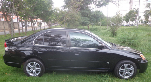 Civic 2002 Ex 1.7 Automático Ar Dir Couro Air Bag Raridade