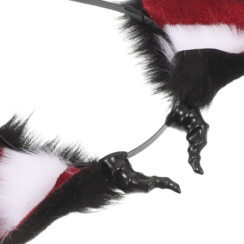 Diadema Con Forma De Cuerno De Demonio Para Halloween, Oreja