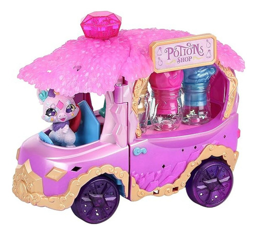 Camion De Pociones Magicas Magic Mixies 14811 Color Rosa