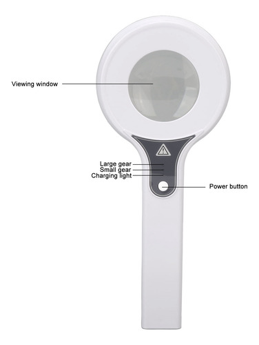 Máquina Analisadora De Aumento Skin 2 Gear Handheld Uv Accur