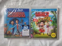 Comprar Tá Chovendo Hamburguer 1 E 2 Blu-ray 3d + Blu-ray +  Dvd