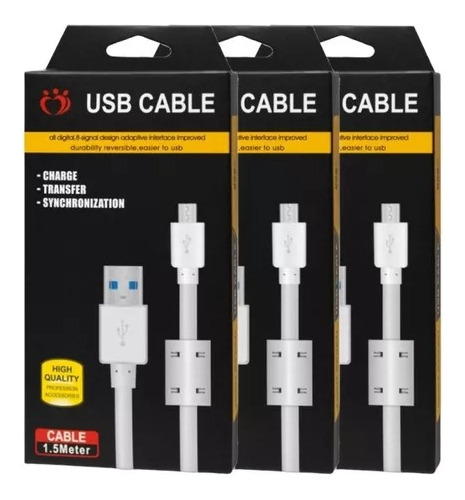 Cable Usb A Micro Usb V8 Protector 2.1 Somos Tienda