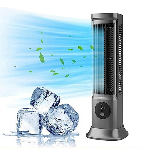 Ventilador Silent Table Tower Recargable Por Usb De 3 Veloci