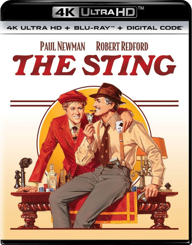 4k Ultra Hd + Blu-ray The Sting / El Golpe