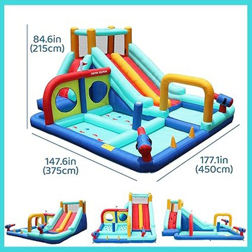 Alberca Inflable Cuadrada Tiandou Youyong 2000l