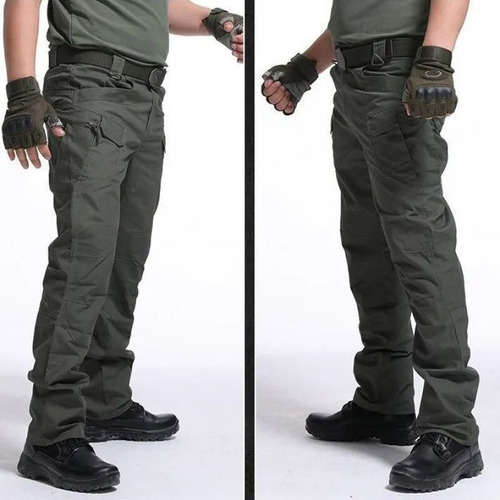 Pantalon Hombre Tactico Militar Cargo Outdoor Pantalones