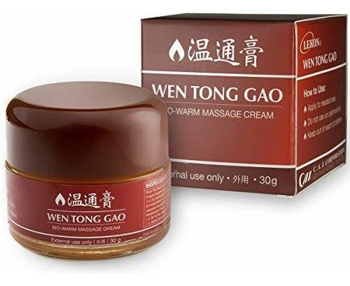 Lekon Wen Tong Gao Crema De Masaje Bio-cálida Para La Parte