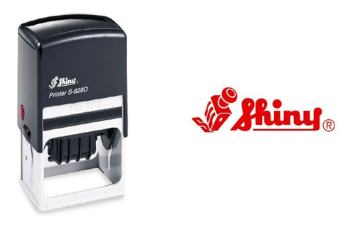 Sello Automatico Fechador Shiny S-828d 56x33mm