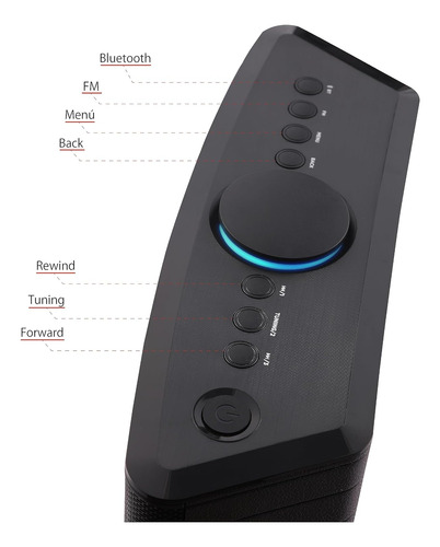 Altavoz Inalámbrico Aiwa Exos 5 - Desata Un Sonido Potent...